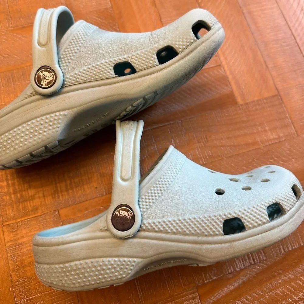 Light Blue classic crocs